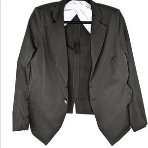Golden Goose Structured Notch-Label Blazer